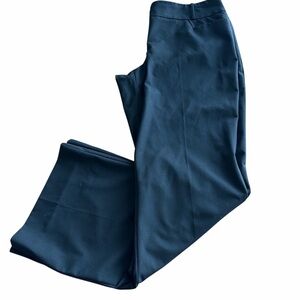 The Limited Women's Cassidy Fit Black Wide Leg Pants Size 12 Zipper Front